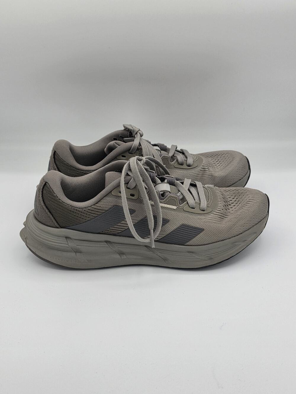 Adidas Men’s Running Shoes Size 8 Gray JI6182 Cloudfoam Athletic Sneakers